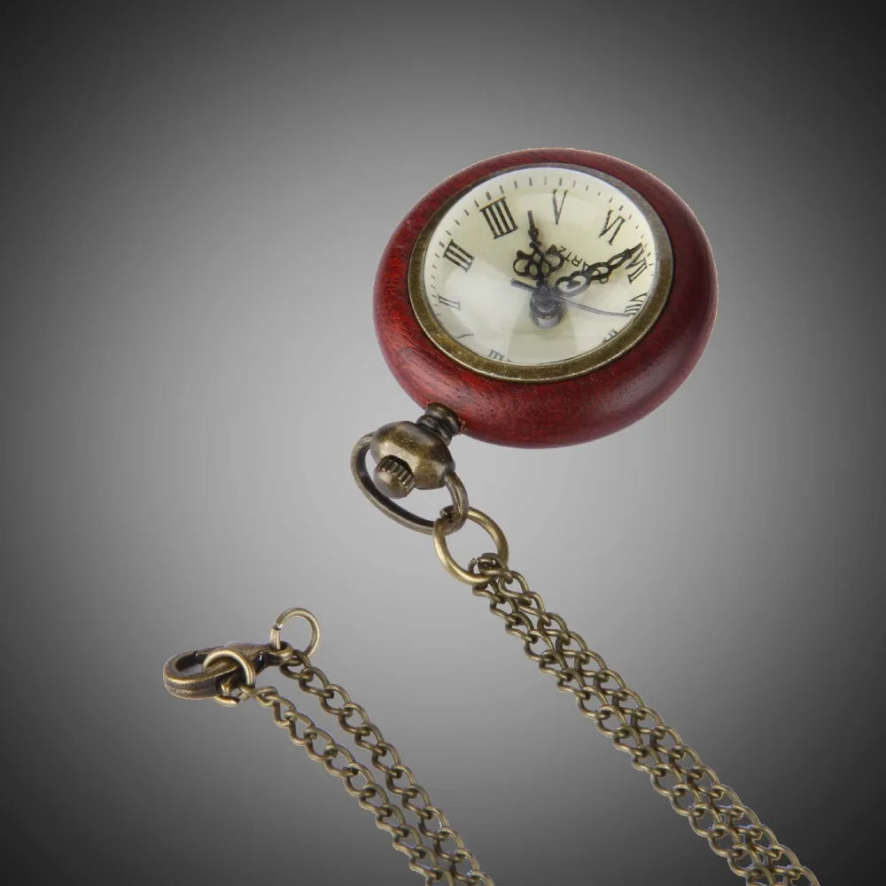 Red Wood | Pocket Watch