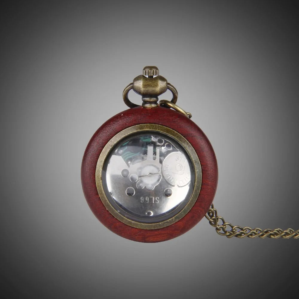Red Wood | Pocket Watch