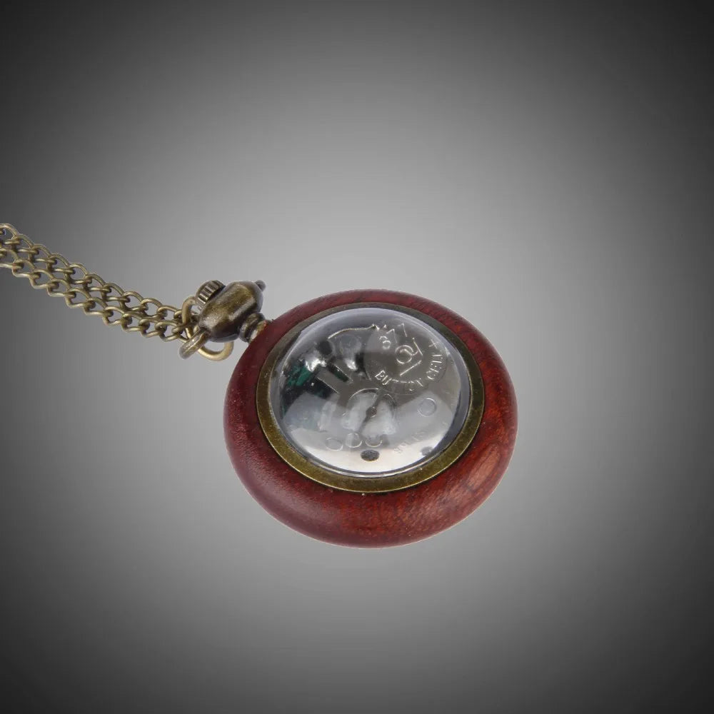 Red Wood | Pocket Watch