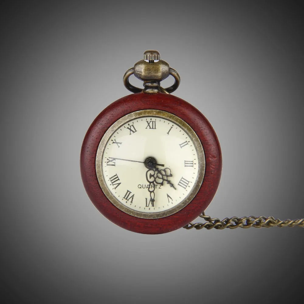 Red Wood | Pocket Watch